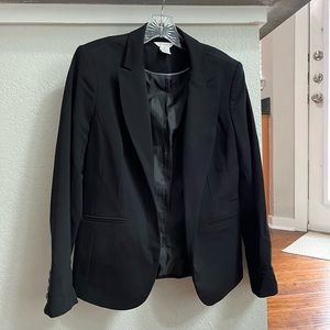 Black suit jacket